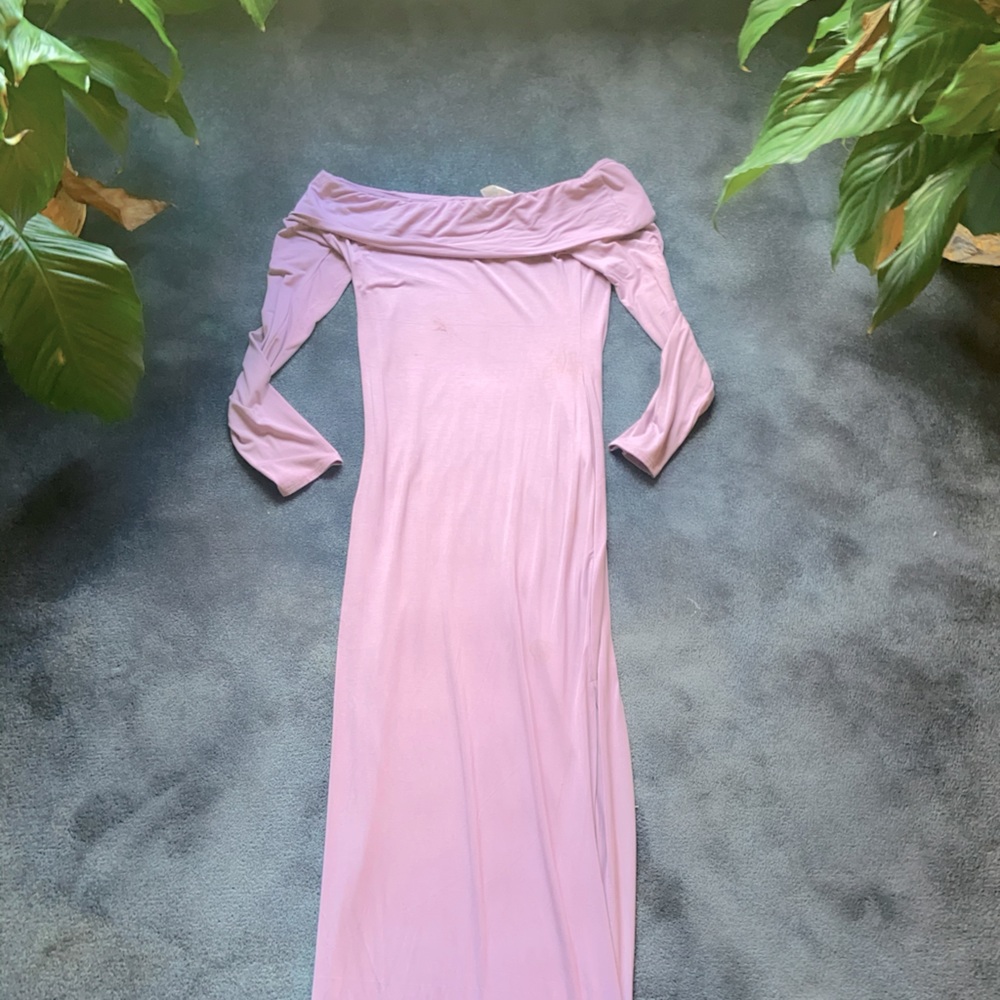 Off the Shoulder Maxi dress
